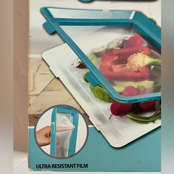 Skinny Stacks Food Storage Trays, Set of 2 - BPA-Free, Space-Saving Design - Picture 15 of 16